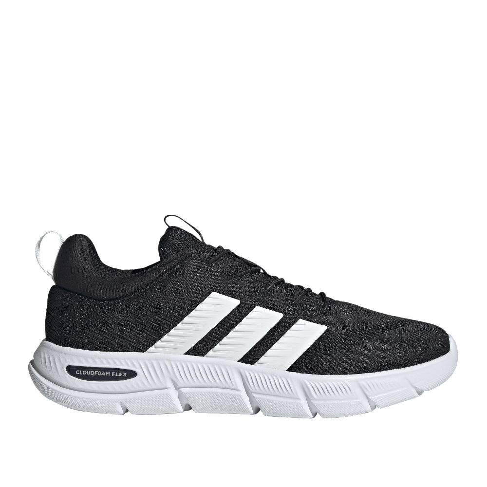 adidas Men's Cloudfoam Flex Elastic Lace Casual Shoes