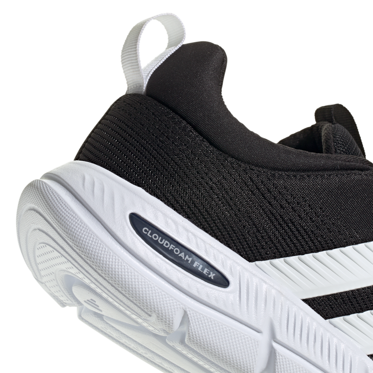 adidas Men's Cloudfoam Flex Elastic Lace Casual Shoes