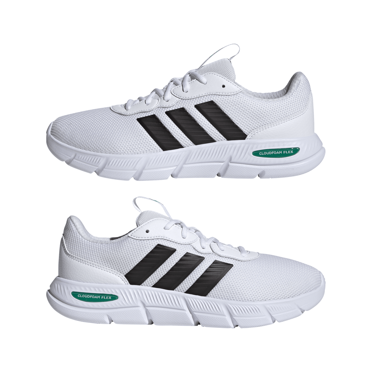 adidas Men's Cloudfoam Flex Laces Casual Shoes