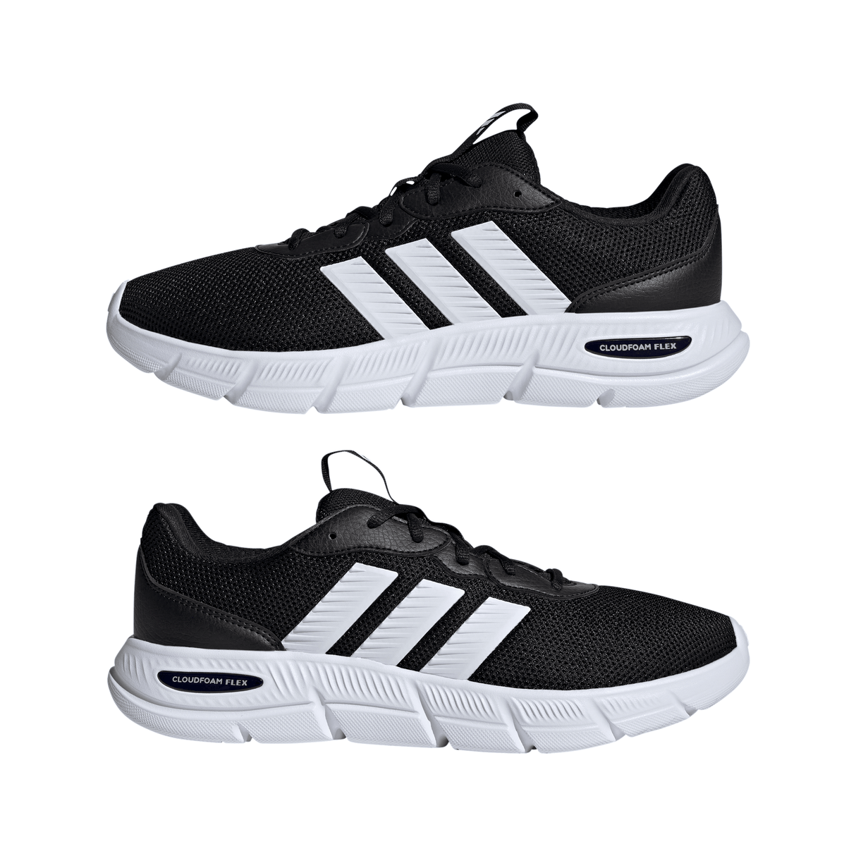 adidas Men's Cloudfoam Flex Laces Casual Shoes