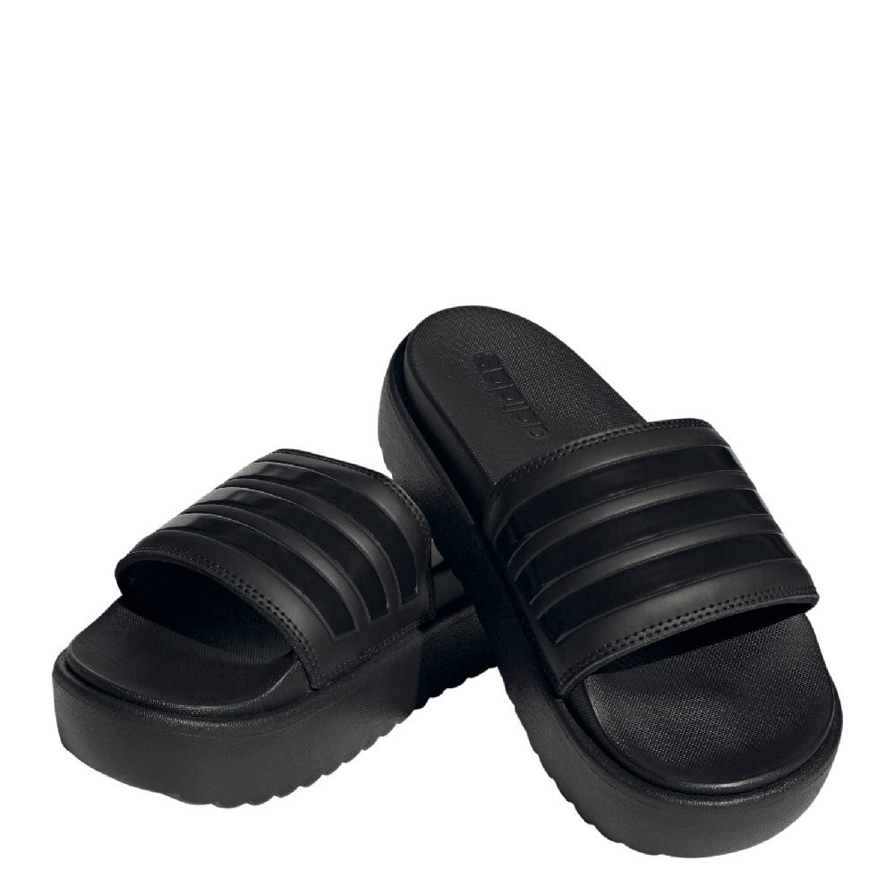 Adidas adilette slides women's black best sale