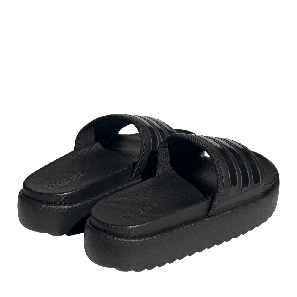 Adidas slides black womens sales