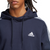 adidas Men's Essentials French Terry 3-Stripes Hoodie
