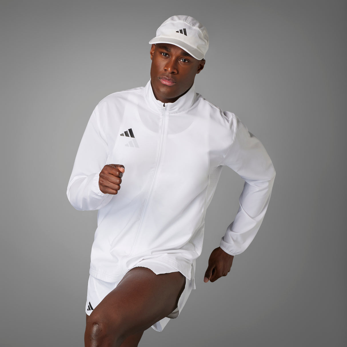 adidas Men's Adizero Essentials Running Jacket