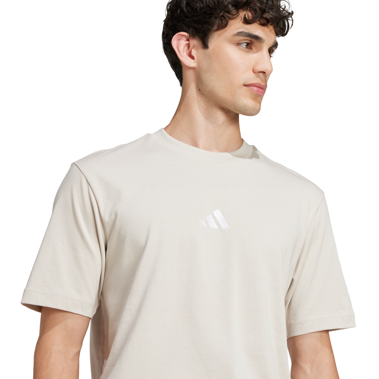 adidas Men's Essentials Small Logo Single Jersey T-Shirt