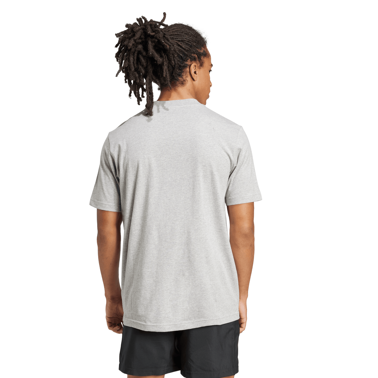 adidas Men's Essentials Small Logo Single Jersey Tee