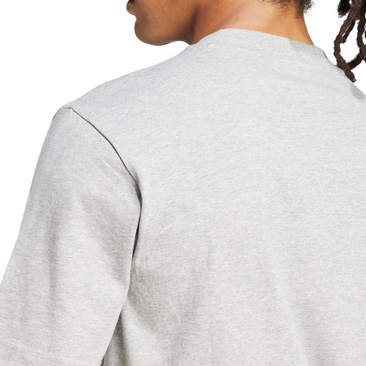 adidas Men's Essentials Small Logo Single Jersey Tee