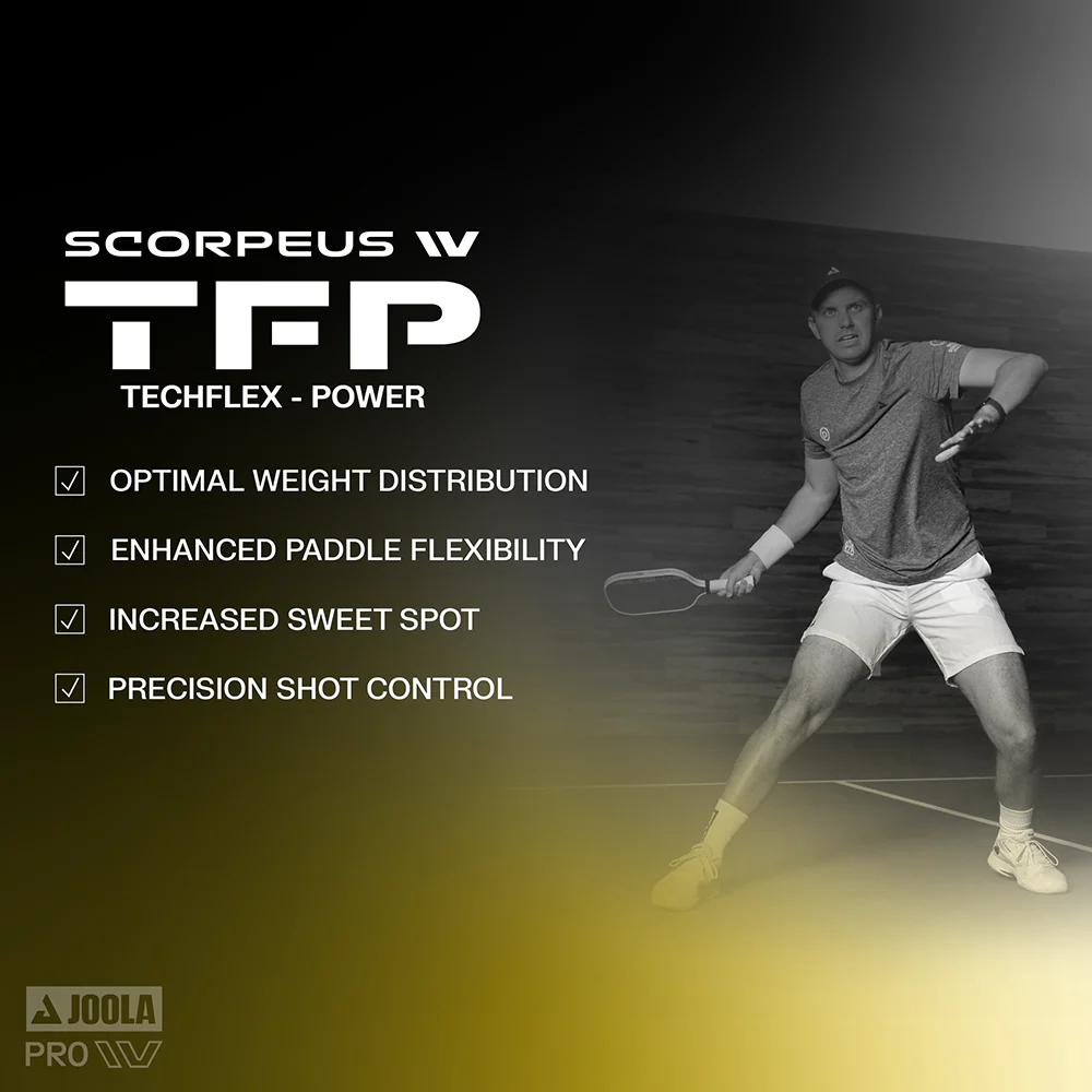 JOOLA Collin Johns Scorpeus Pro IV Pickleball Paddle