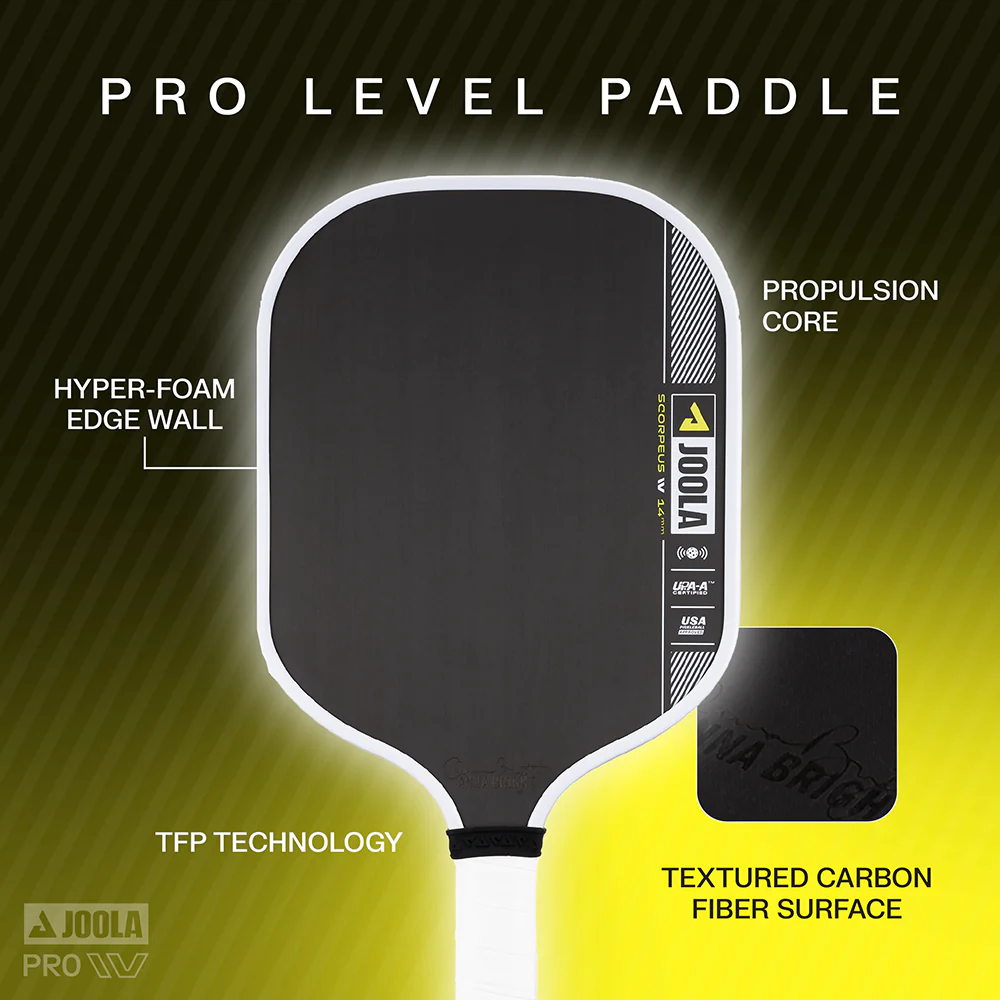 JOOLA Collin Johns Scorpeus Pro IV Pickleball Paddle