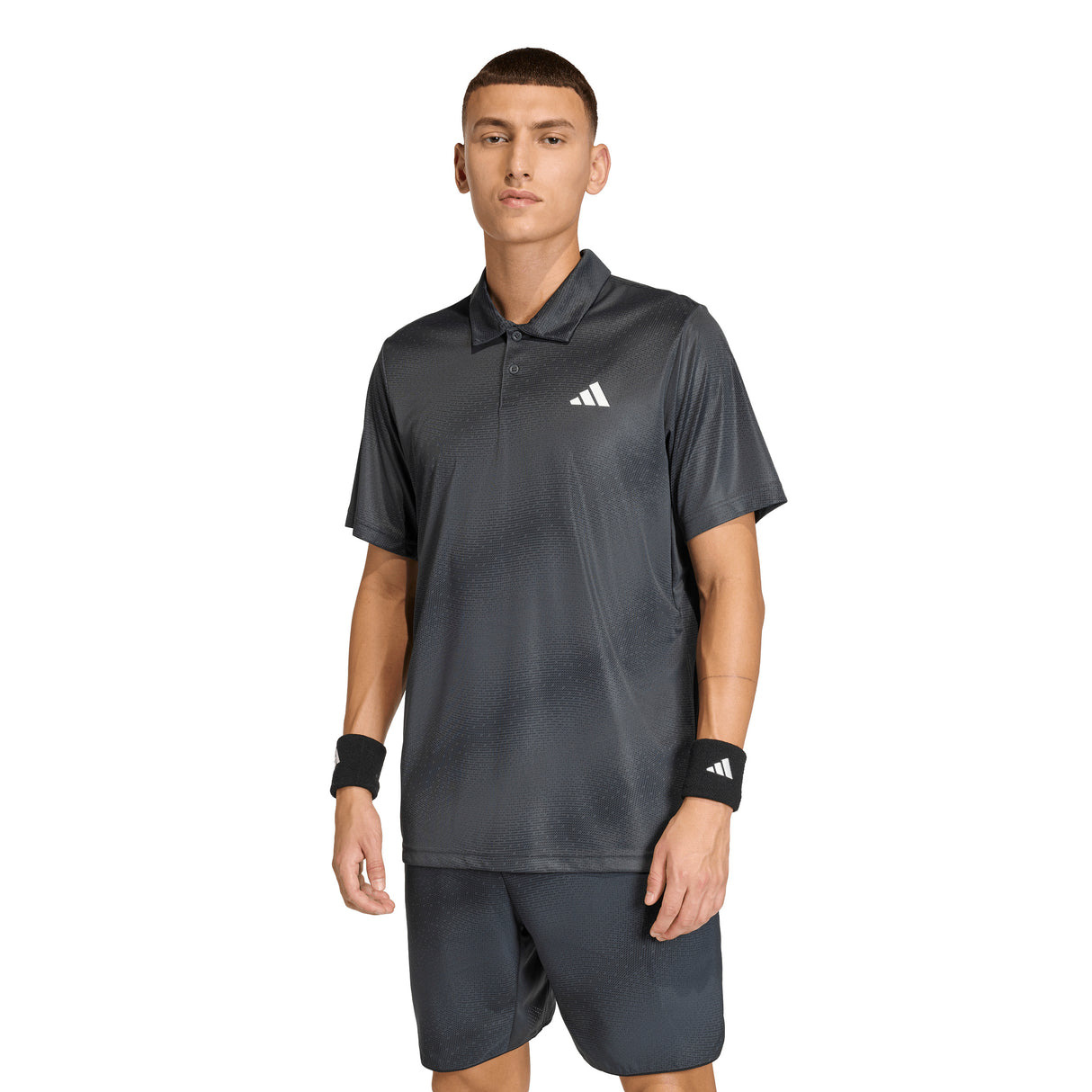 adidas Men's Club Tennis Climacool Graphic Polo Shirt