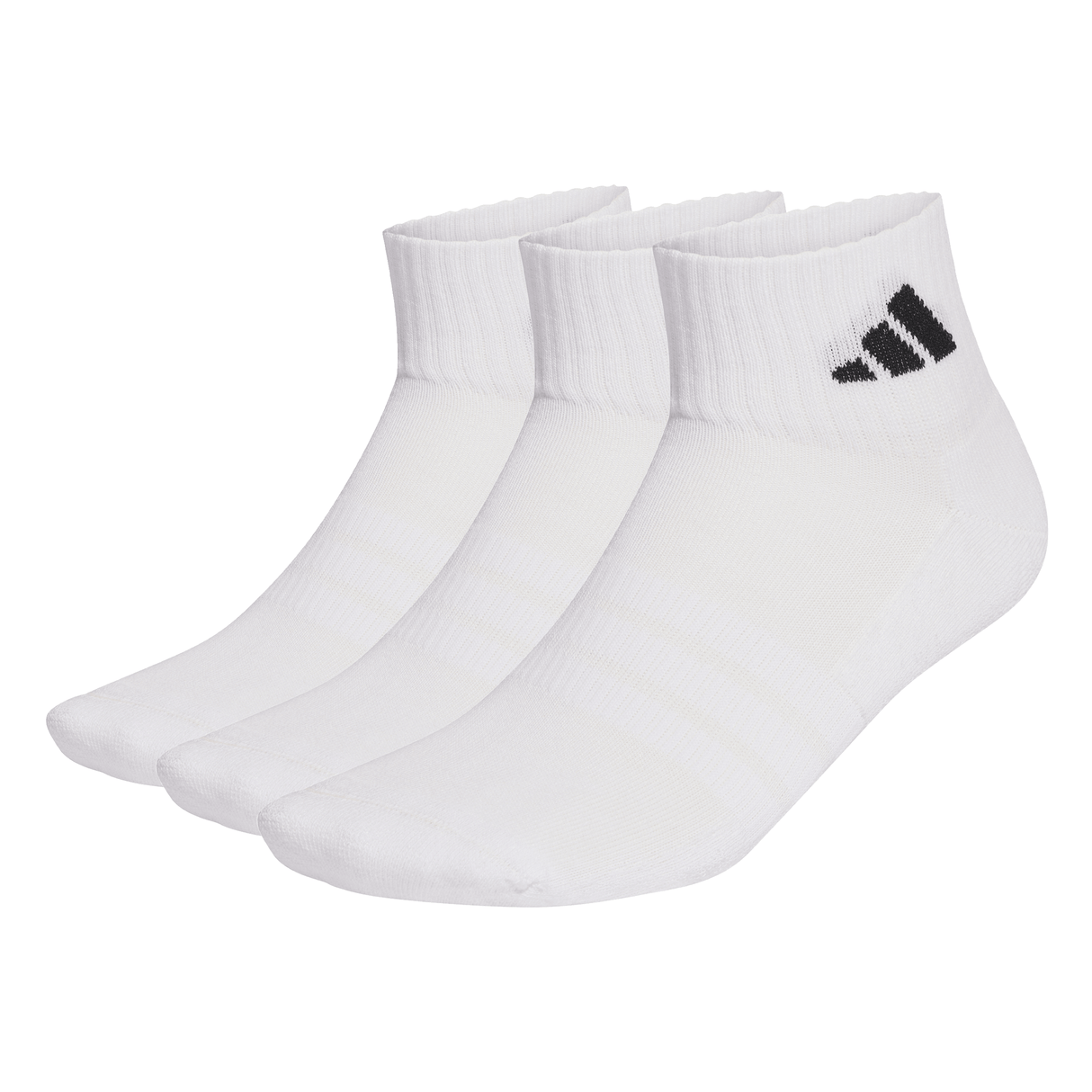 adidas Unisex Cushioned Sportswear Ankle Socks 3 Pair Pack