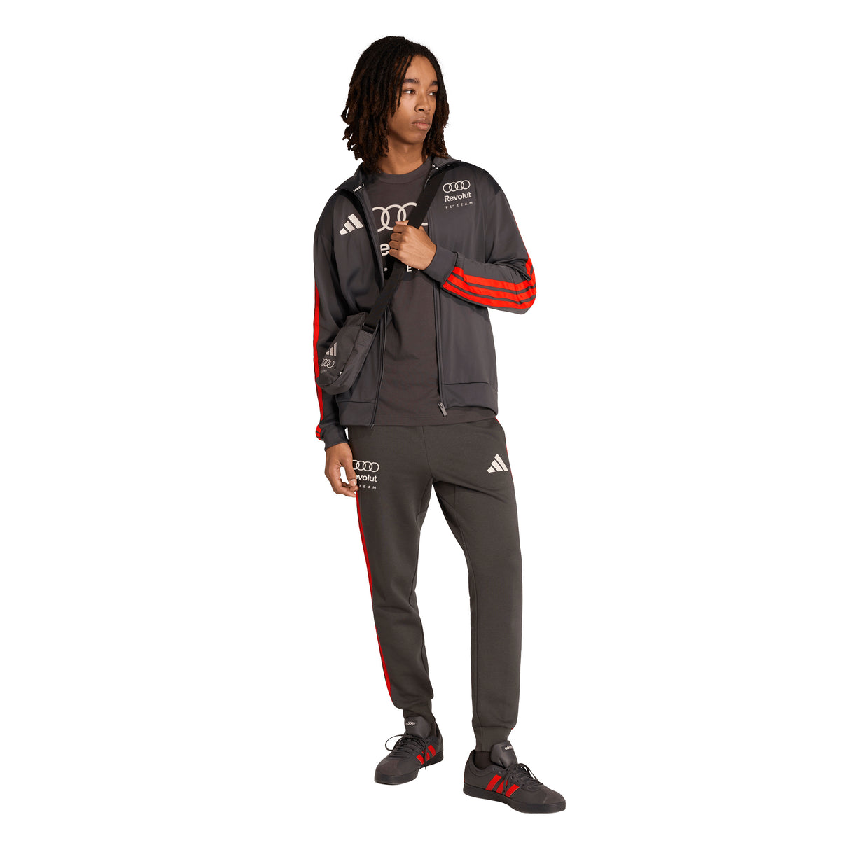 adidas Men's Audi Revolut F1 Team DNA Graphic Tee