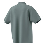 adidas Men's Essentials Plus Loose Fit Small Logo Short Sleeve Polo Shirt