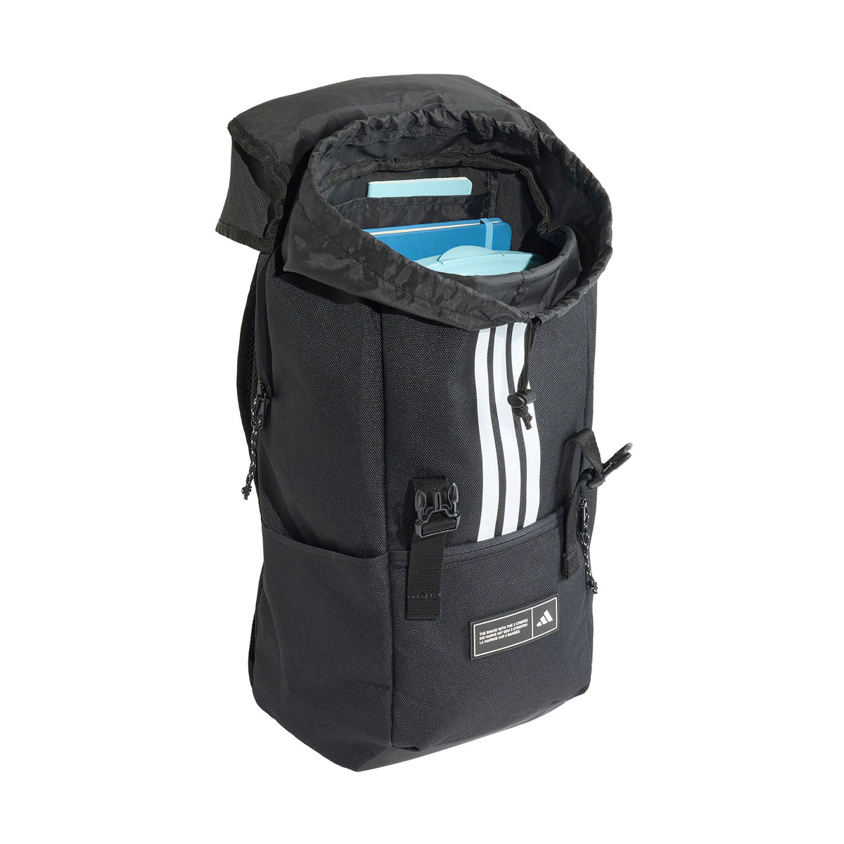 adidas Unisex 3 Stripes Flap Backpack