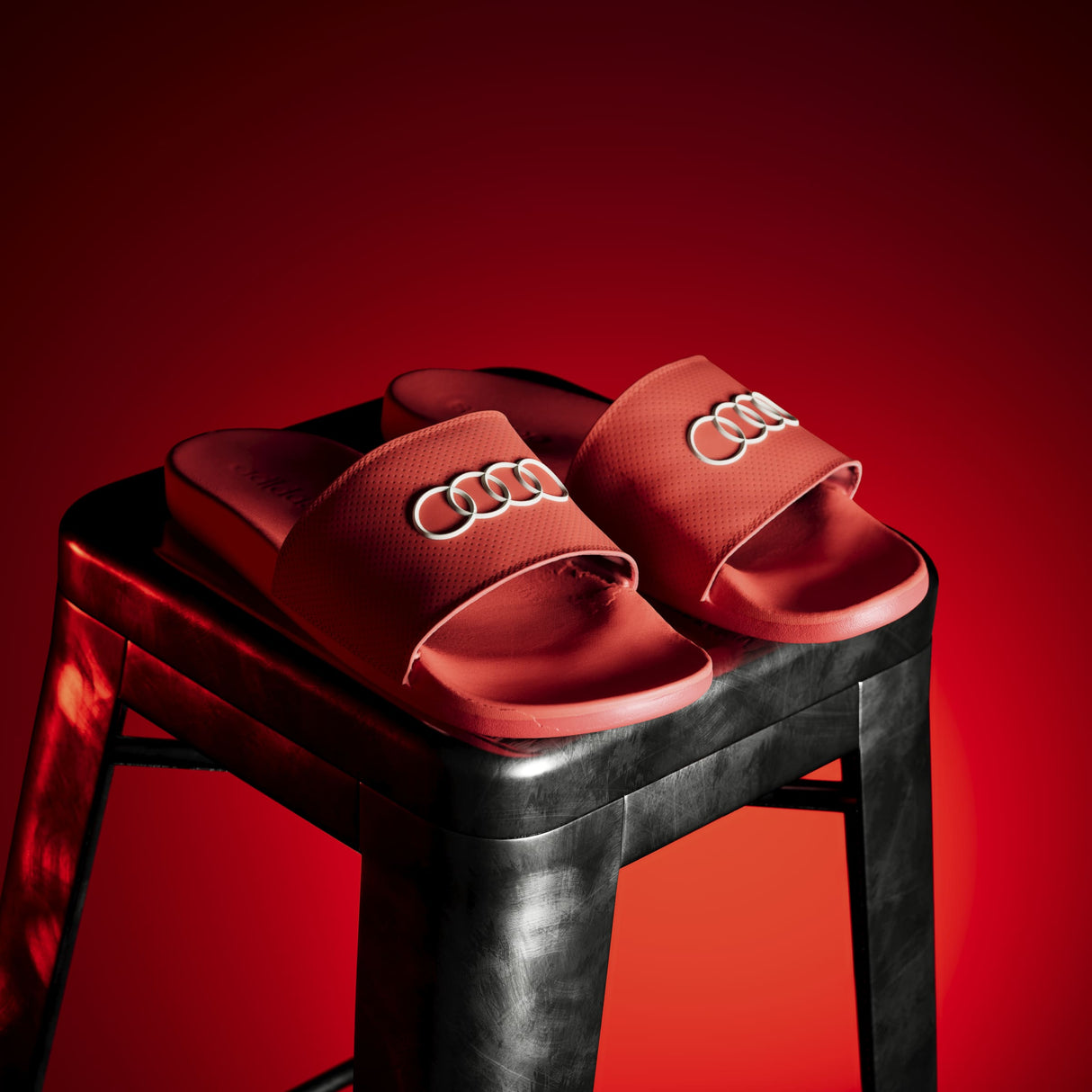 adidas Unisex adilette Comfort Audi Revolut F1 Team Slides