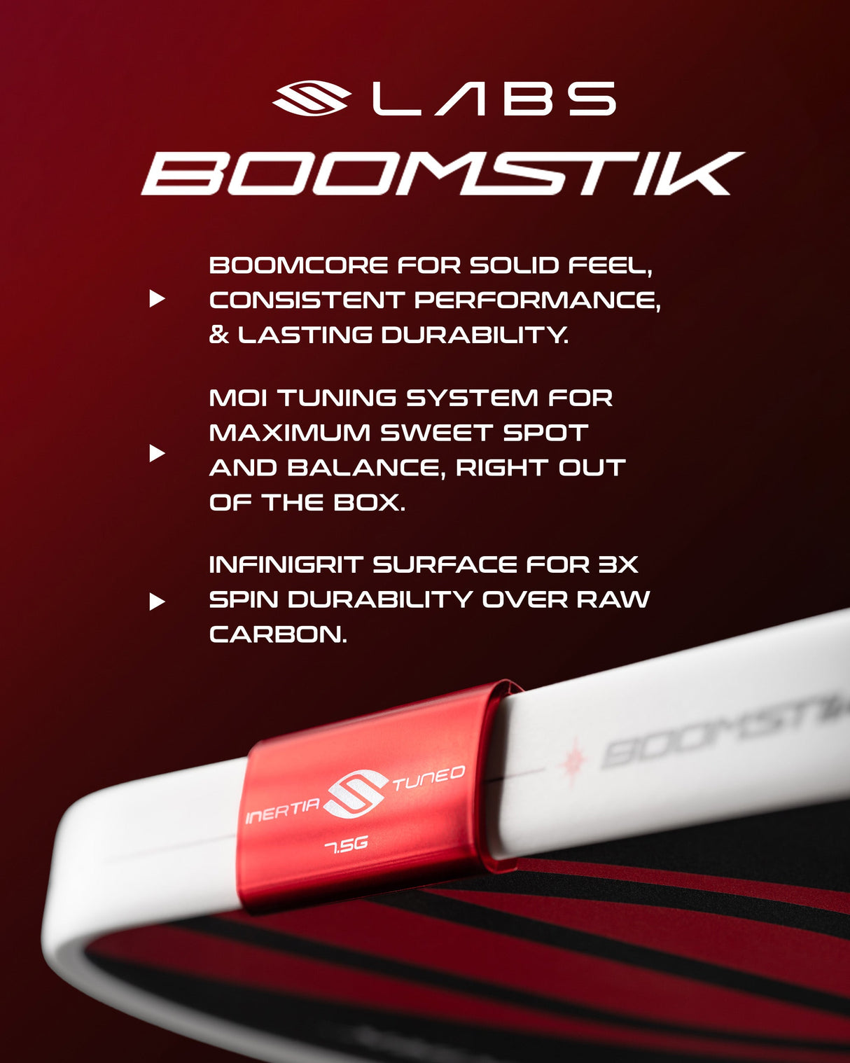 Selkirk LABS Project Boomstik - Widebody Pickleball Paddle