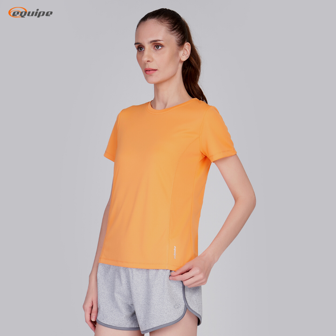 Equipe Women's Tech Dry Basic Shirt Orange