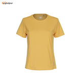 Equipe Women's Tech Dry Basic Shirt Yellow Gold