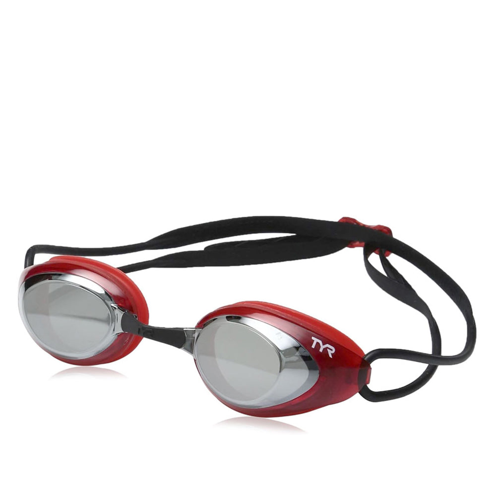 TYR Adult Hawk Mirrored Racing  Swimming Goggles