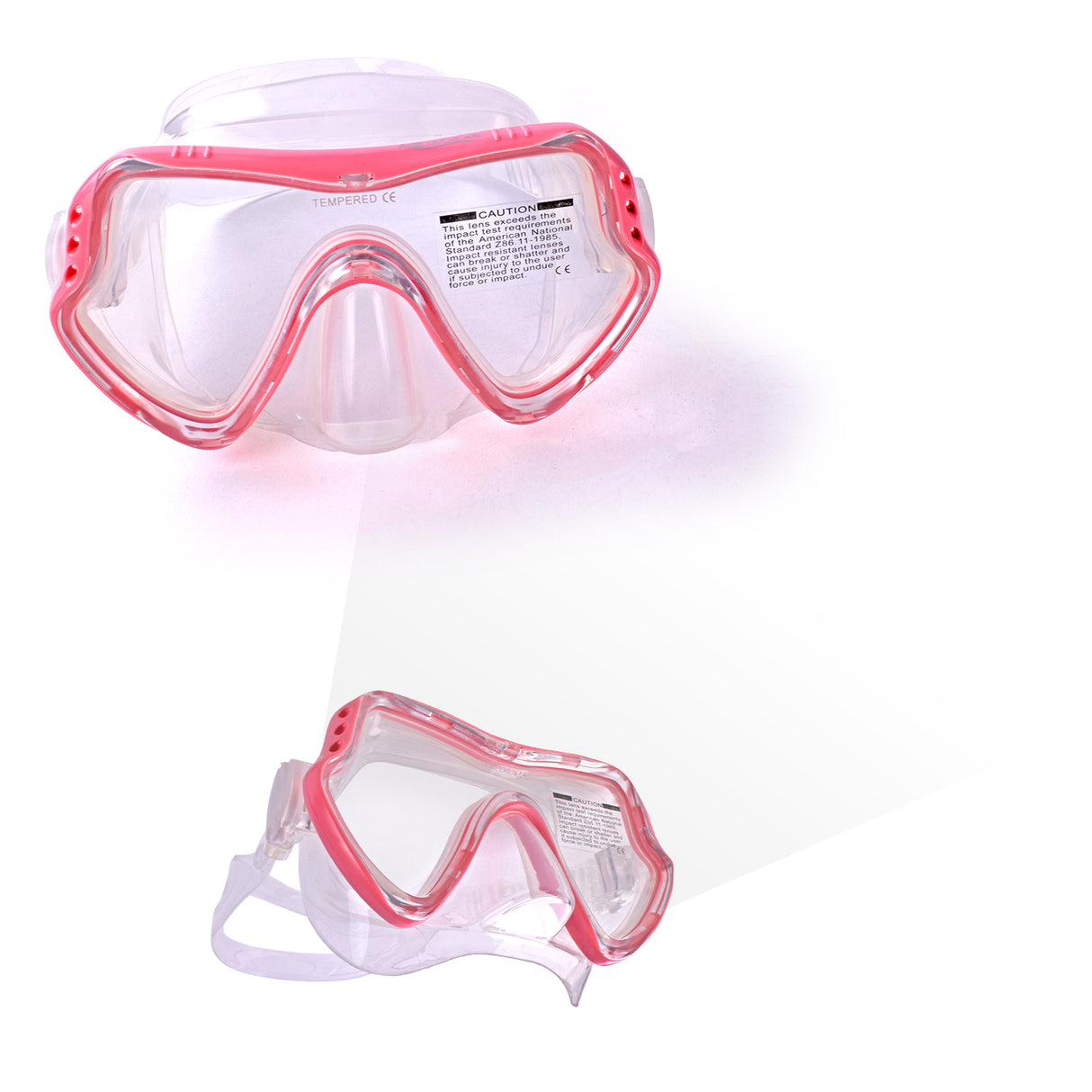 Aquagear M11-S04 Mask & Snorkel Set