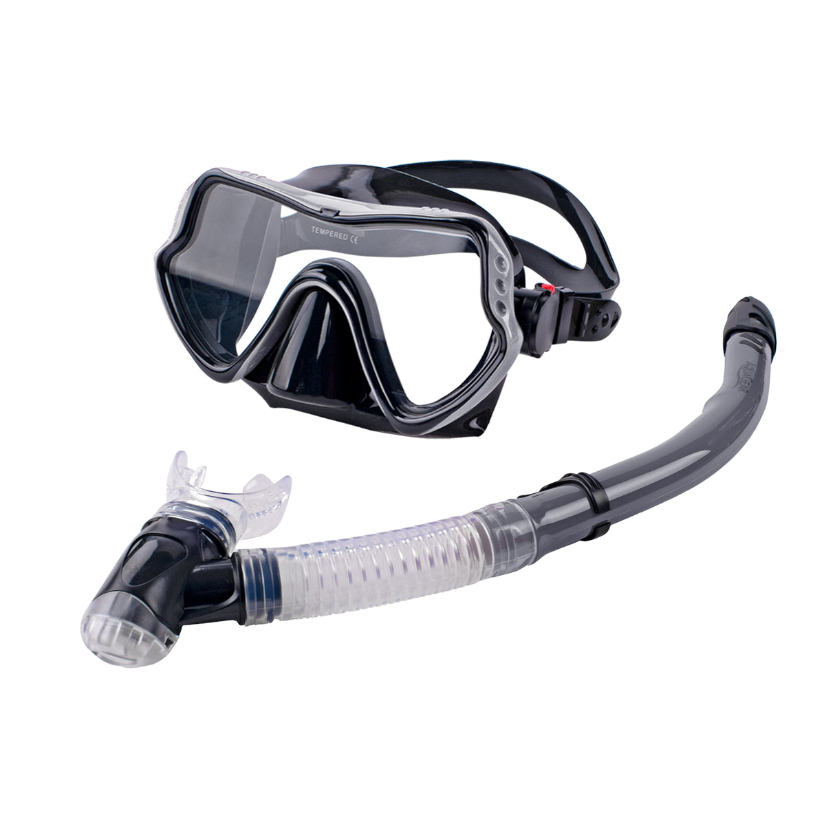 Aquagear M11-S04 Mask & Snorkel Set