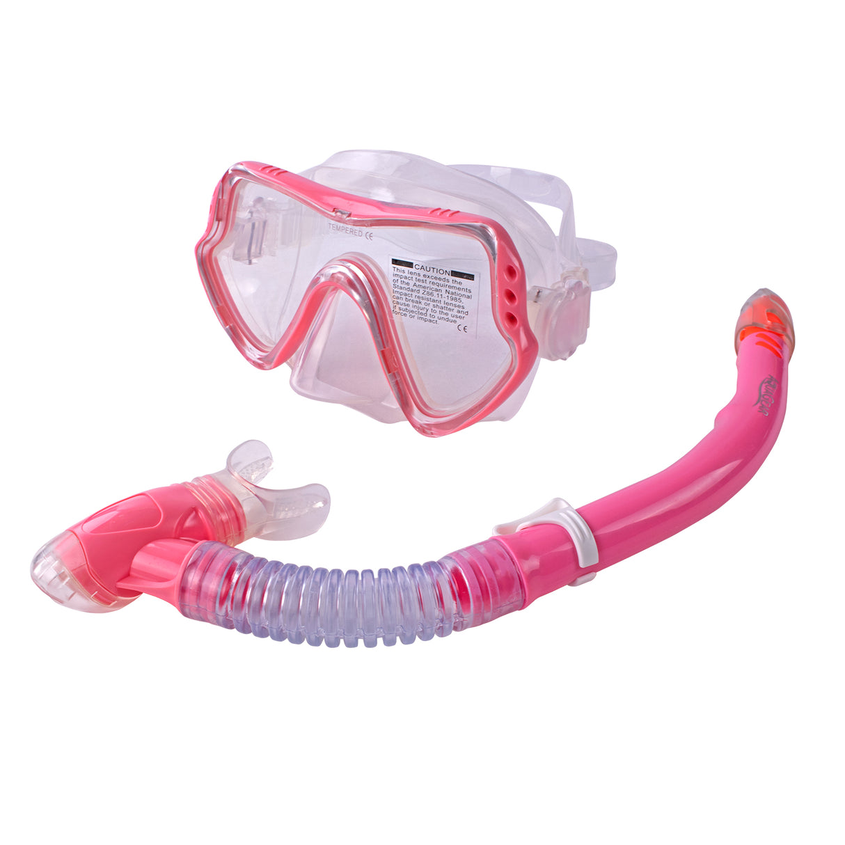 Aquagear M11-S04 Mask & Snorkel Set