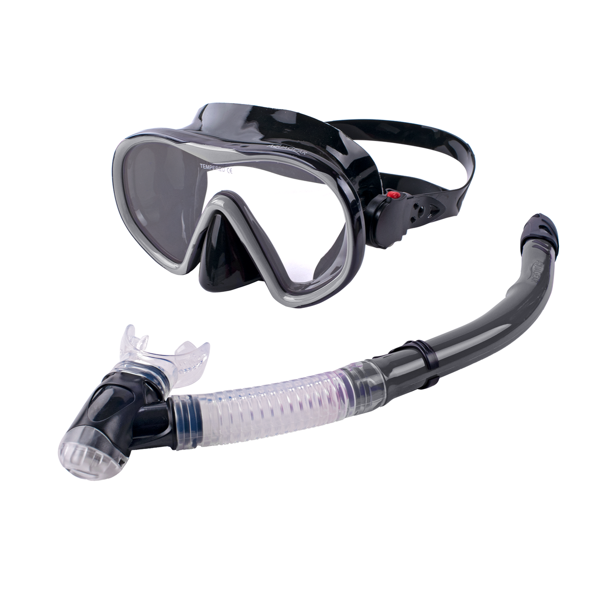 Aquagear M12-S04 Mask & Snorkel Set