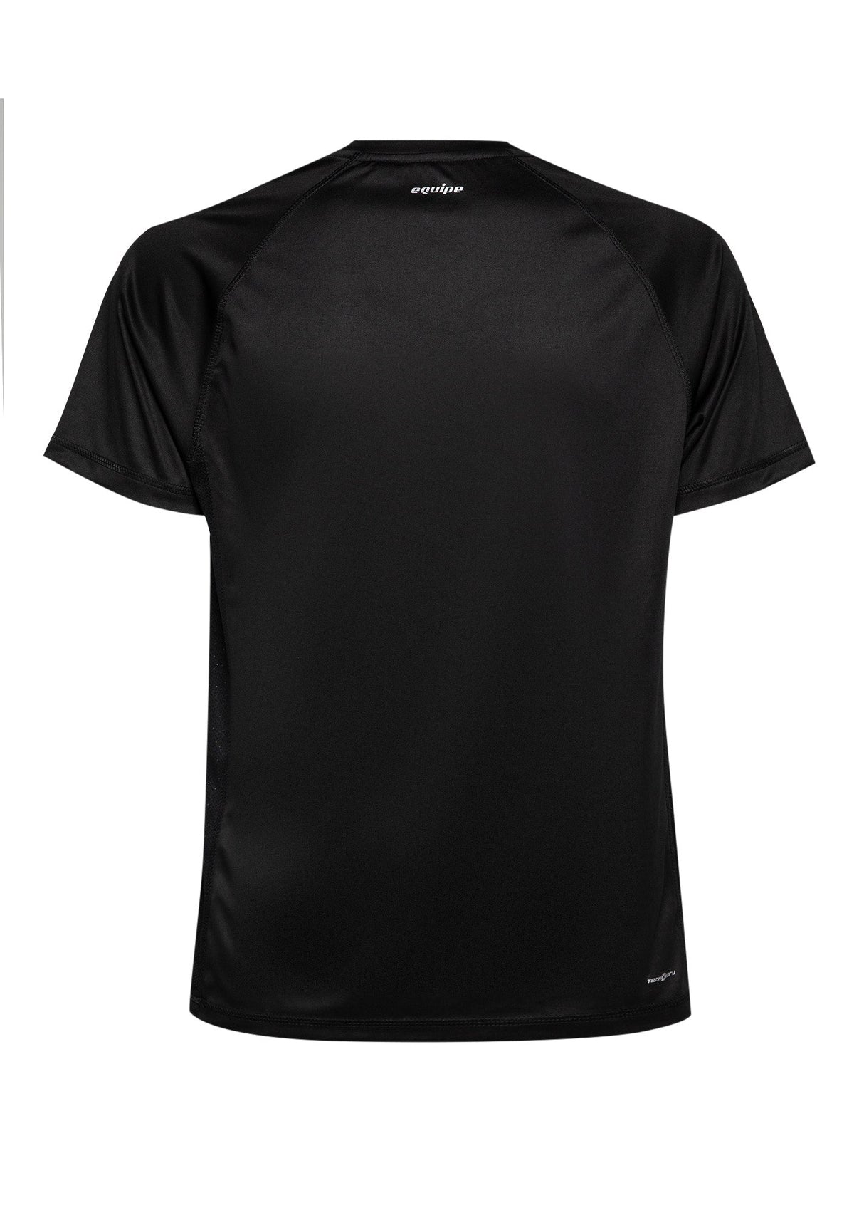 Equipe Men's Raglan Cut Shirt with Mesh Combi Black