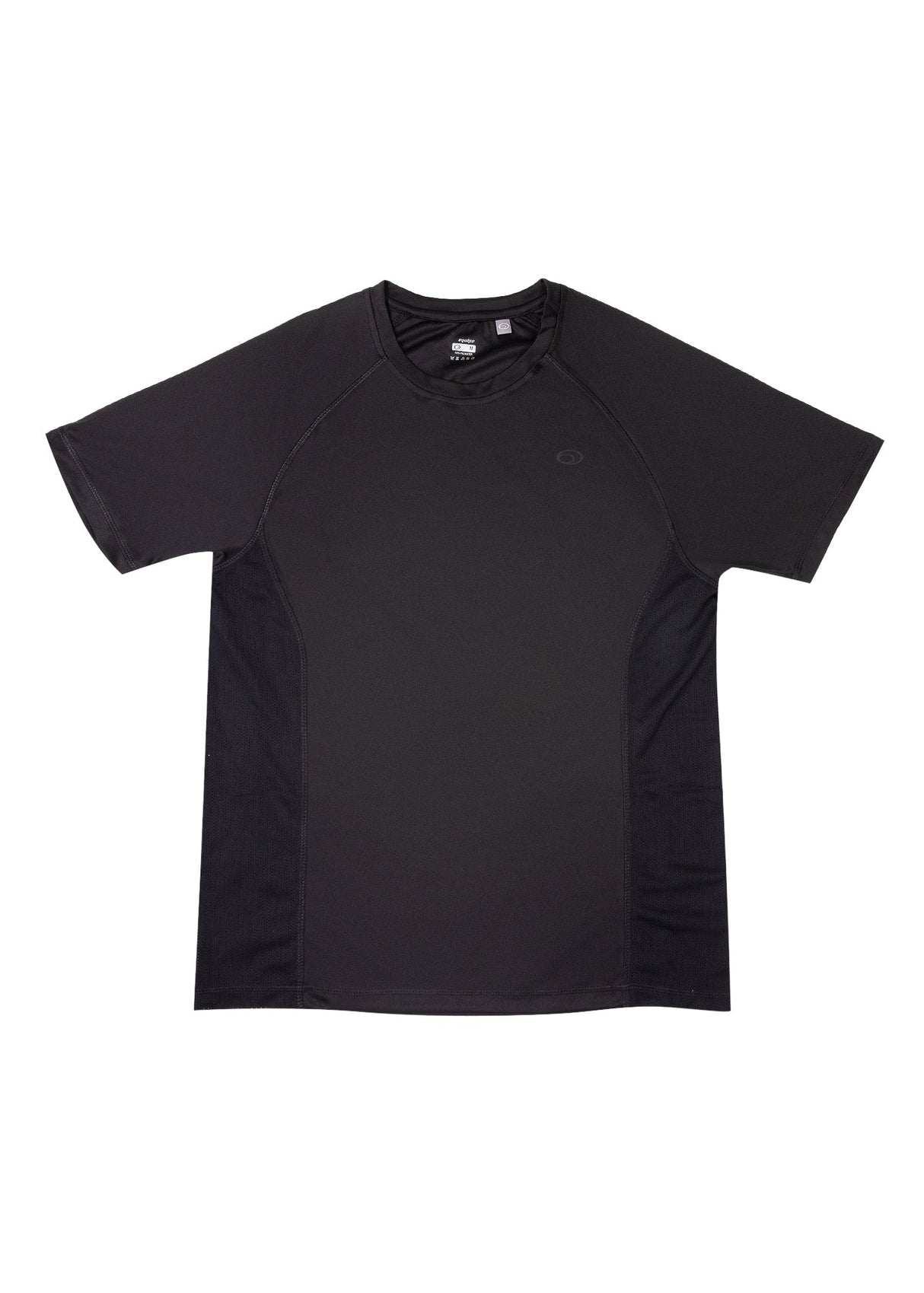 Equipe Men's Raglan Cut Shirt with Mesh Combi Black