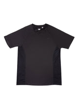 Equipe Men's Raglan Cut Shirt with Mesh Combi Black