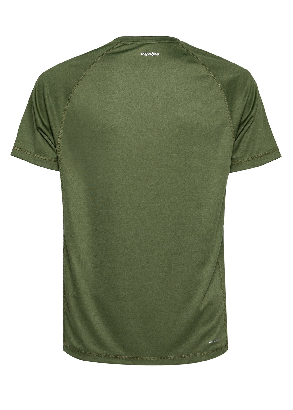 Equipe Men's Raglan Cut Shirt with Mesh Combi Olive Green