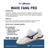 Mizuno Wave Fang Pro Badminton Shoe