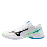 Mizuno Wave Claw 4 Wht - Blk Badminton Shoe