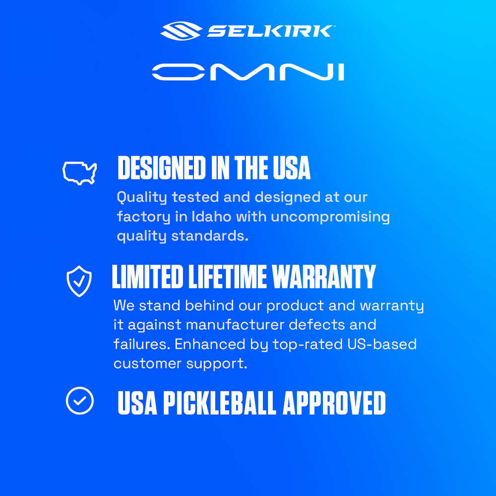 Selkirk OMNI - Elongated Pickleball Paddle