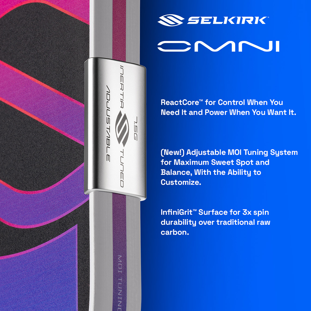 Selkirk OMNI - Elongated Pickleball Paddle