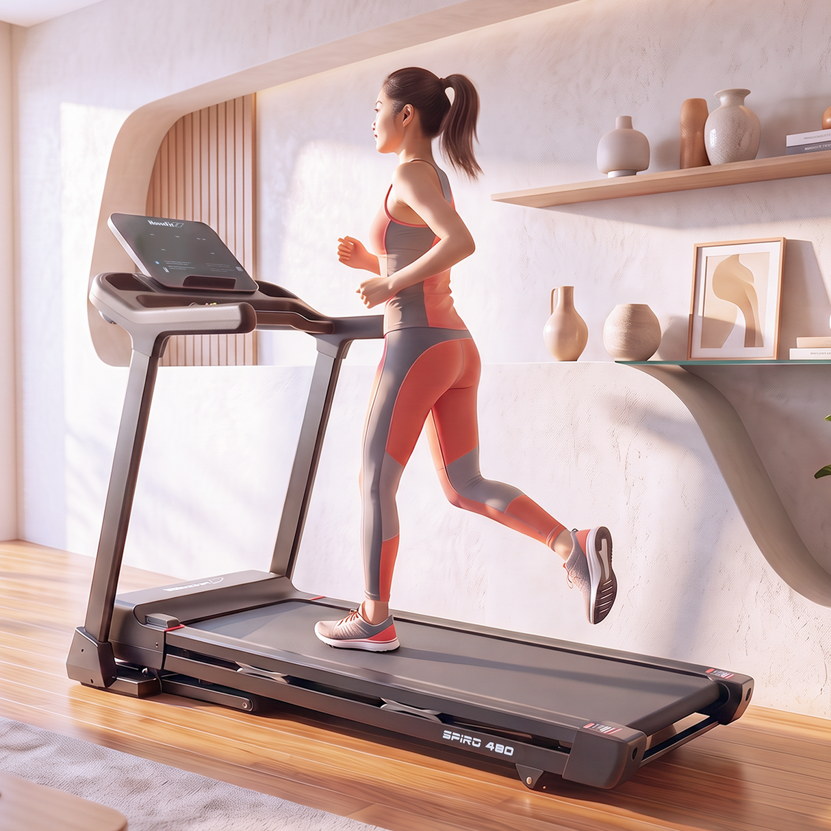 HouseFit Power Treadmill Spiro 480