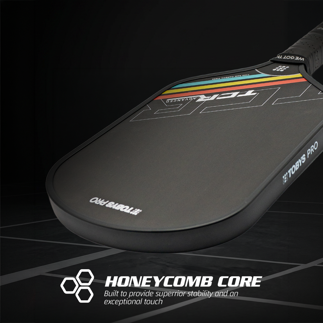 Toby's Pro TCR Advanced Hybrid Pickleball Paddle