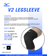 Mizuno V2 Volleyball Leg Sleeve