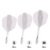 Winmau Fusion #6 Shape Integrated Clear Flight & Shaft