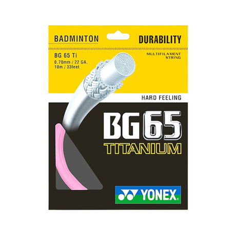 Yonex Badminton String BG65 Titanium