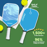 Friday Originals Blue Sky Pickleball Paddle