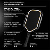 Friday Aura Pro Wide Body Pickleball Paddle