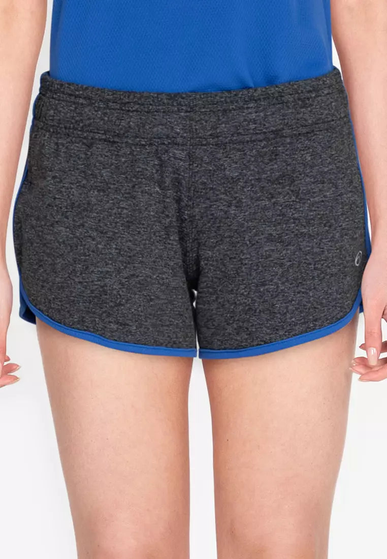Equipe Women's Basic Lounge Shorts Dark Grey/Classic Blue