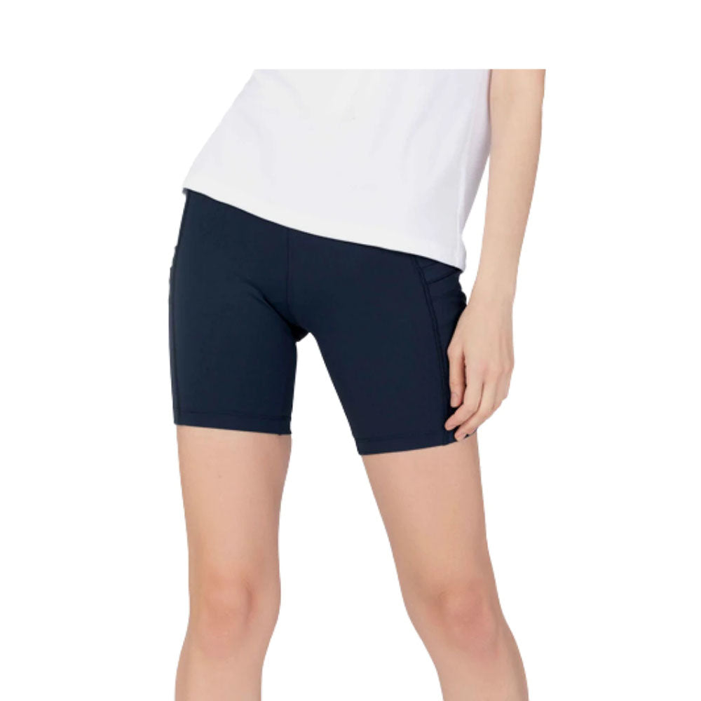 Equipe Women's High Rise Cycling Shorts with Side Pockets Navy