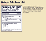 GU Birthday Cake Energy Gel