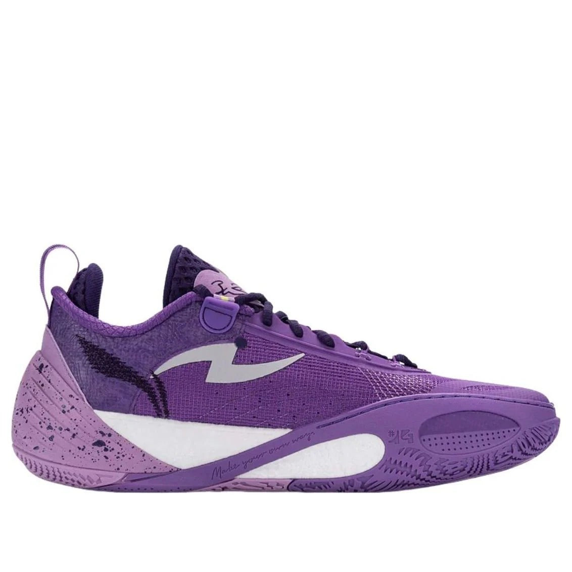 LI-NING W.o.W All City 14 "Violet" Basketball Shoes