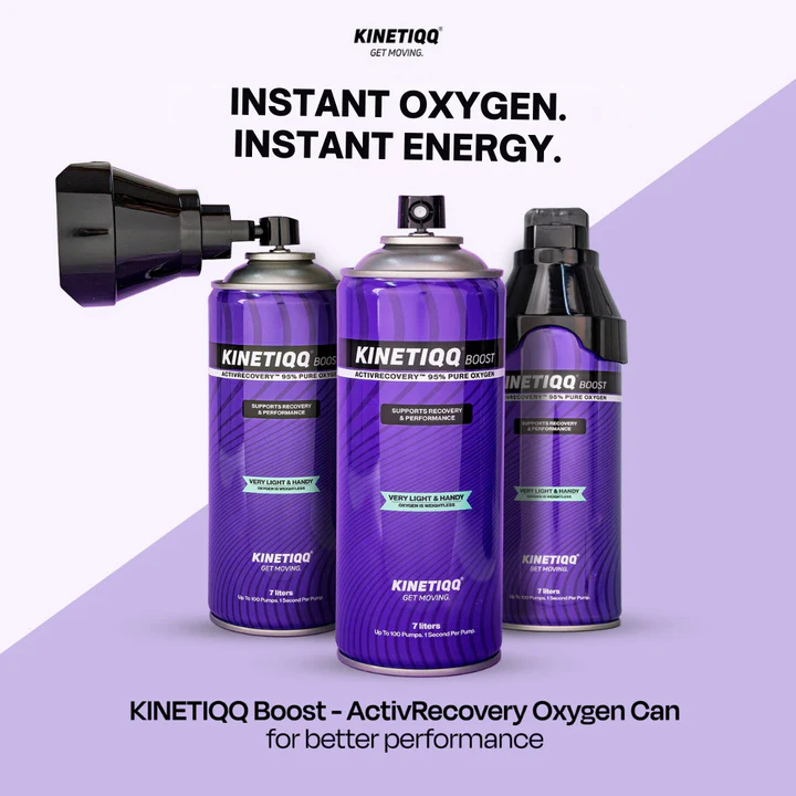 KINETIQQ Boost ActivRecovery Oxygen Can (7 Liters)