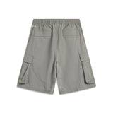 LI-NING Men's BADFIVE Cool Touch Loose Cargo Shorts