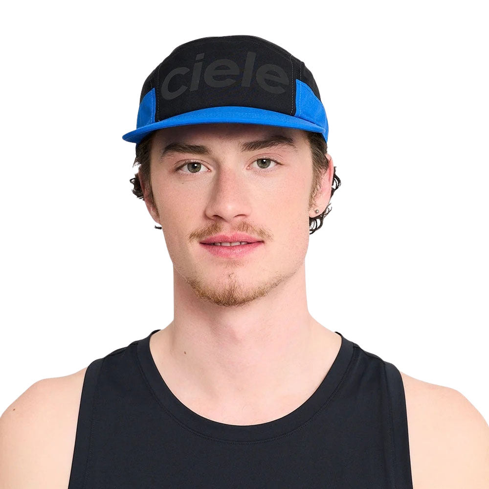 Ciele GOCap Comp Century Black Azure Running Cap