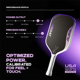 Friday Aura Elongated Pickleball Paddle